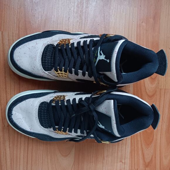 Nike Air Jordan 4 Retro Silt Red Splatter Womens Sz 7 Q9129-601 - Picture 2 of 9